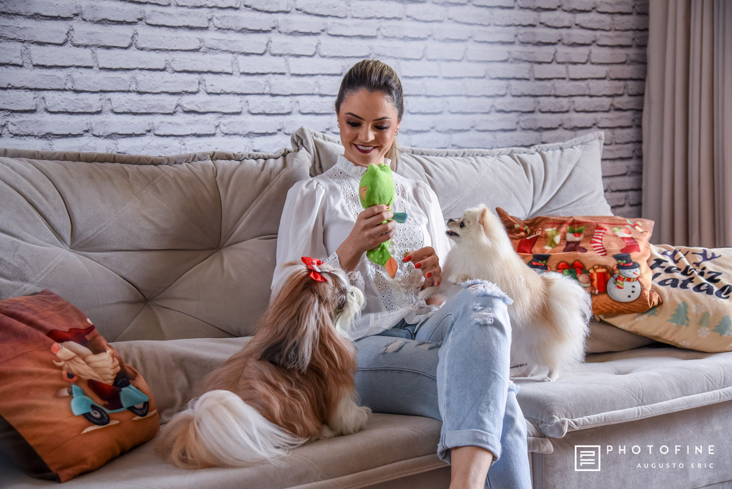 Ensaio Pet Meg, Bella e Mamãe Josiane